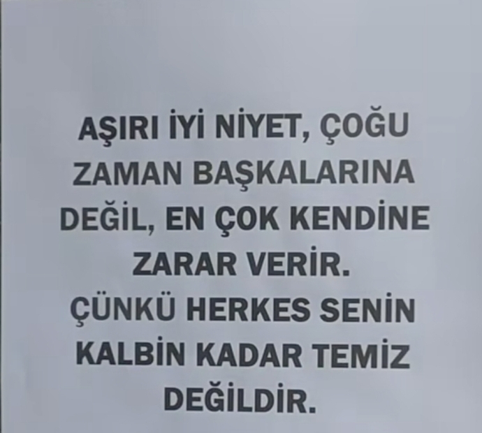 İyi niyet insana zarar getirir mi?