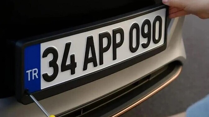 Aracınızda APP plaka var mı?
