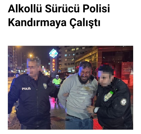 Alkollü sürücünün yerinde olsaydınız, kaçmayı dener miydiniz?