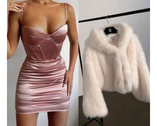 Pembe mini elbisemin üstüne gerçek kürk giysem dışlanır mıyım?