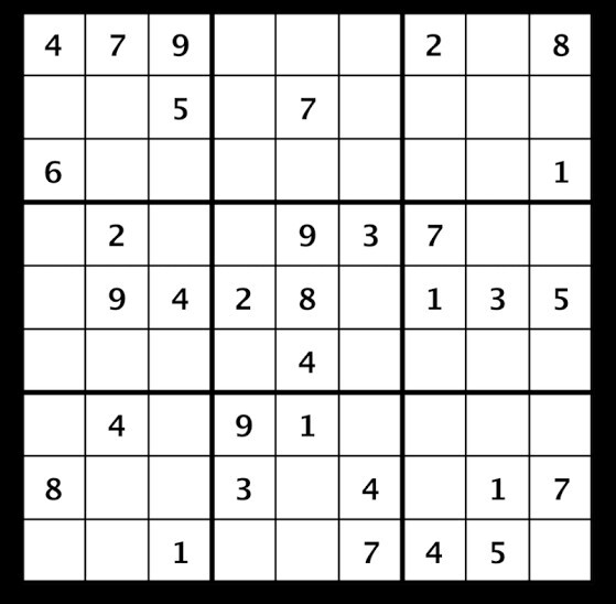 Sudoku oynamayı biliyor musunuz?