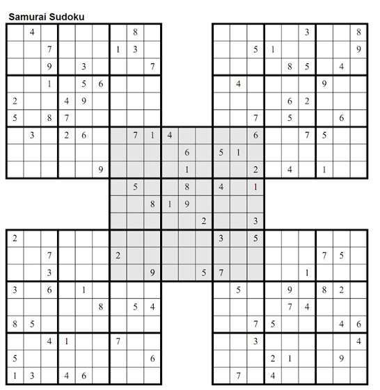 Sudoku oynamayı biliyor musunuz?