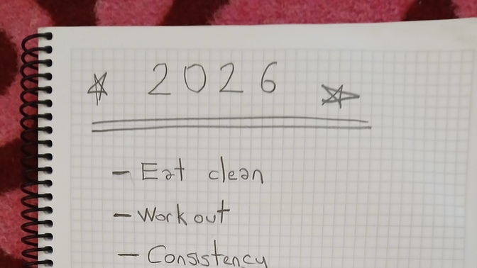 2026 hedeflerim nasıl sizce not defterine yazdım?