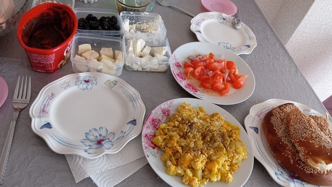 Patatesli yumurtam nasıl? Görünüyor?