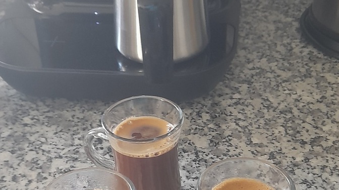 Arada duble kahve içermisiniz?