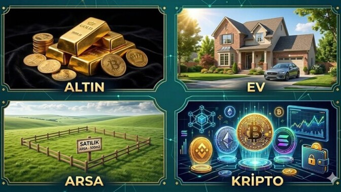 5 milyon TL bütçeniz var. Önümüzdeki 5 yıl için yatırım olarak hangisini alırsınız? Neden?