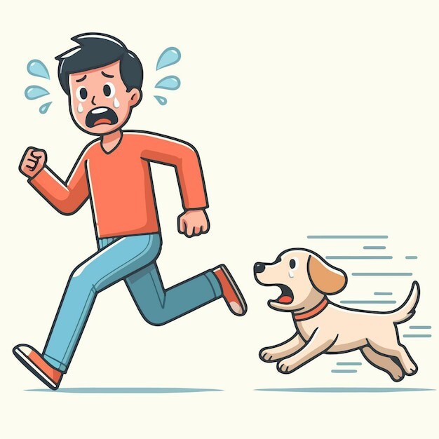 Hiç köpekler tarafından kovalandın mı?
