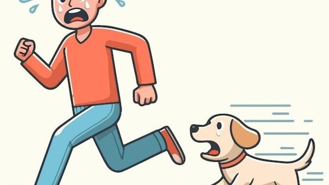 Hiç köpekler tarafından kovalandın mı?