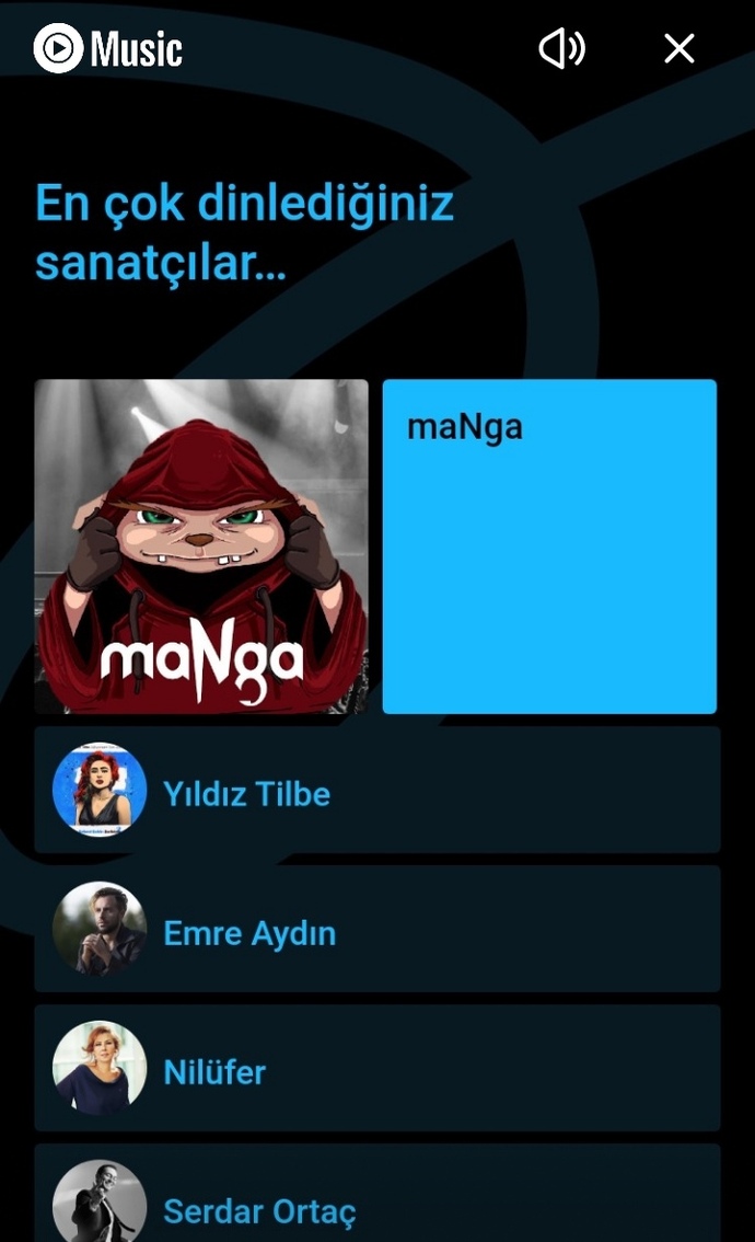 Son zamanlarda en çok dinlediğiniz sanatçılar hangileri?