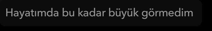 En son ne için övgü aldınız?
