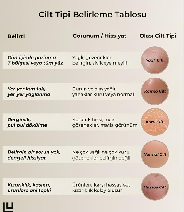 Cilt tipin aslında hangisi?