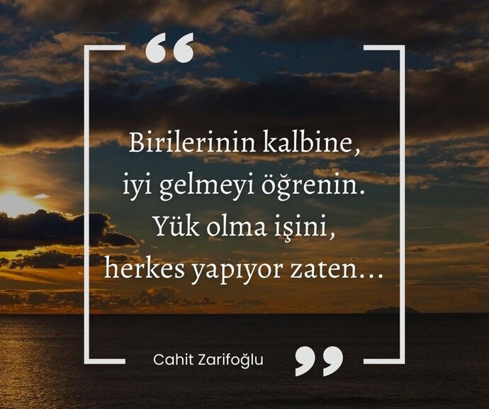 Gerçekten iyi biri olduğunu düşüyor musun?