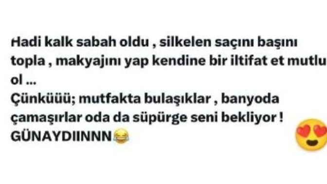 Günaydın mı gençler ve kendini genç hissedenler, kimler burada?
