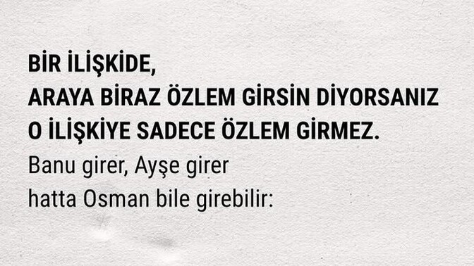 İlişkilerde araya mesafe koymak iyi mi, gerçekten özlem sevgiyi artırır mı?