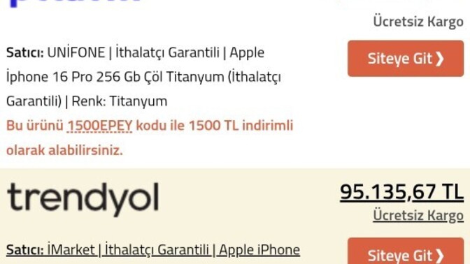 İPhone nereden alinmali, siteler ve AVM’ler arasindaki bu fiyat farki neden bu kadar fazla?