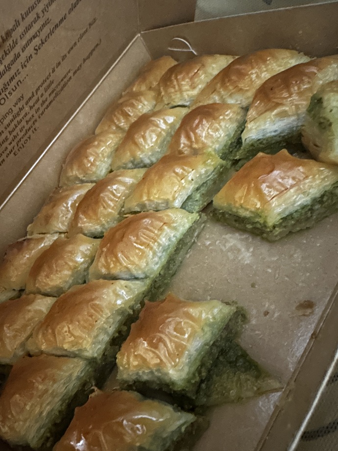 Baklava sever misiniz?
