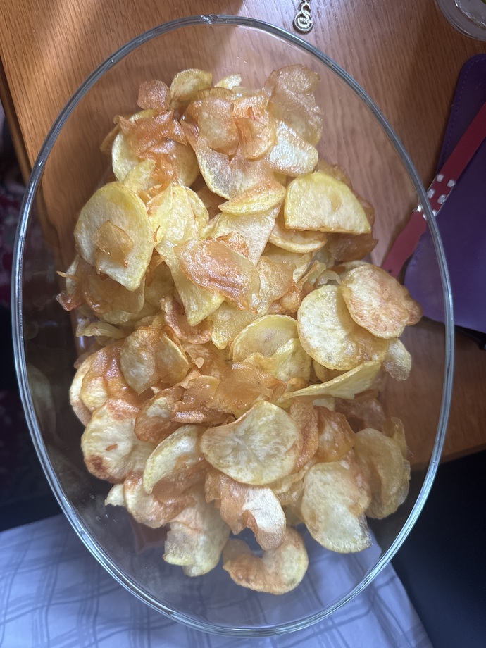 Kendime cips yaptım nasıl olmuş?