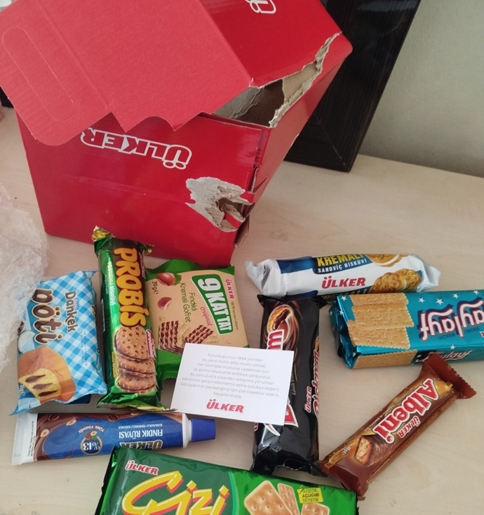 Teşekkürler Ülker 🥹