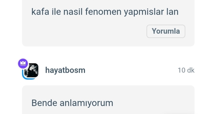 Sorularınız yorumlarında dalga geçenler oluyor mu sizle?