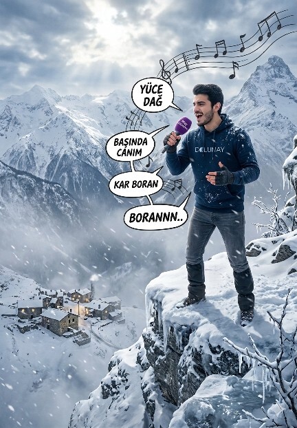 Yüce dağ başına çıktım, son dinlediğin hangi şarkıyı bağırarak söylemiş olurdum?