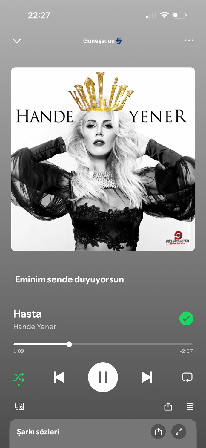 Yüce dağ başına çıktım, son dinlediğin hangi şarkıyı bağırarak söylemiş olurdum?