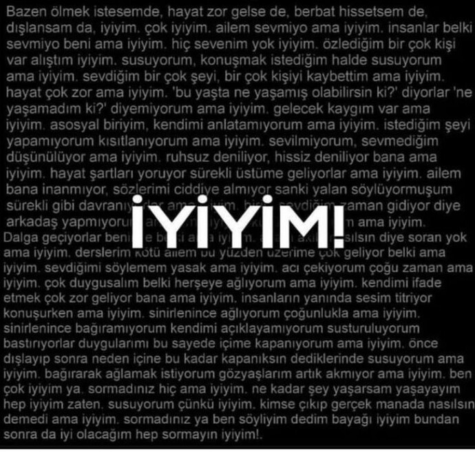 Her gün bi sonrakine uyanıp hazırlanmak yorucu değil mi?