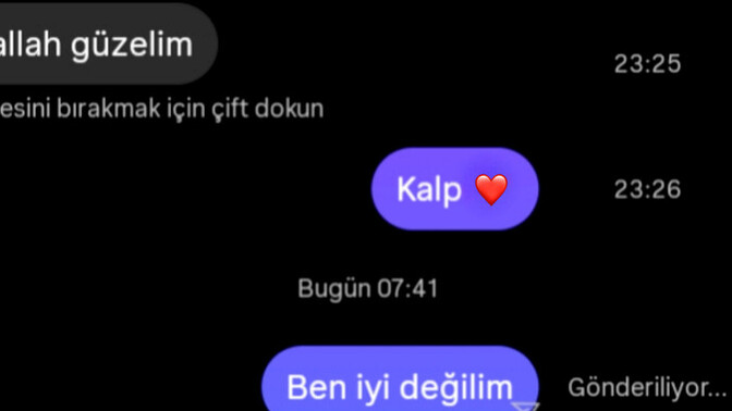 Üzüldüğünde ilk kime yazıyorsun?