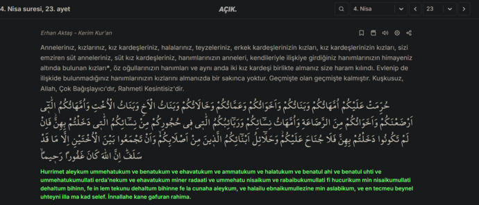 Aişenin yerinde olsanız ne yapardınız?
