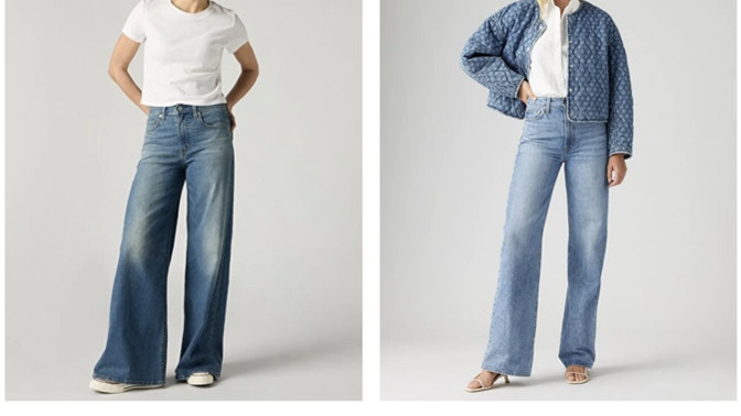 Levi's Rib Cage ile High Rise jean bel yüksekliği farkı ne kadar, gerçekten göğüs altına mı geliyor?