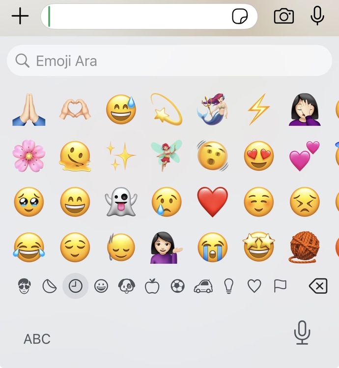 Mesajlaşırken en çok kullandığınız emoji hangisi?