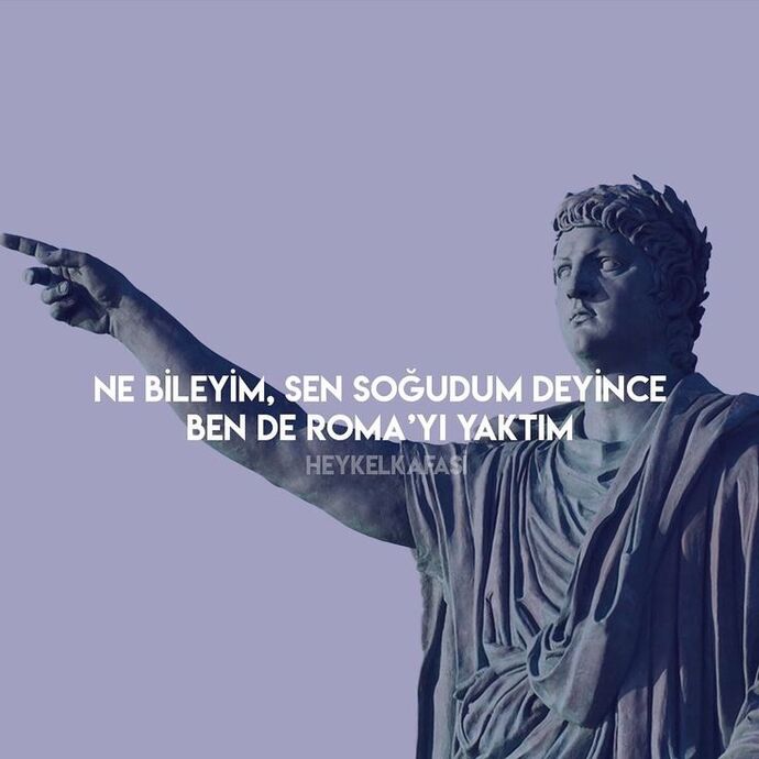Senin için Romayı yakarımla, kışın fatura çok gelmesin diye kombi yakmaması arasında geçen süreye ne denir?