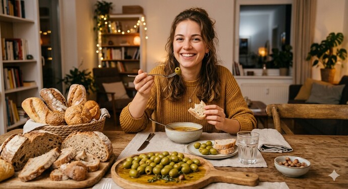 Acıktım sandviç yapcam ekmek yok evde kim bana ekmek alabilir?