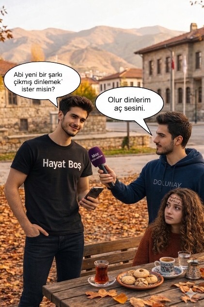 Senin alındaki yazı okunmuş olsaydı ne yazardı?