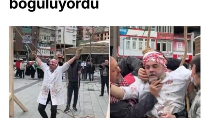 Protesto ederken az daha kendini boğan vatandaş hakkındaki haberi okudunuz mu?