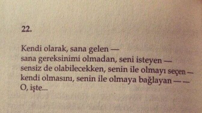 Sizi koşulsuz şartsız seven biri oldu mu?