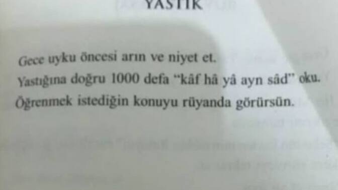 Bugün herhangi bir şey öğrendiniz mi?