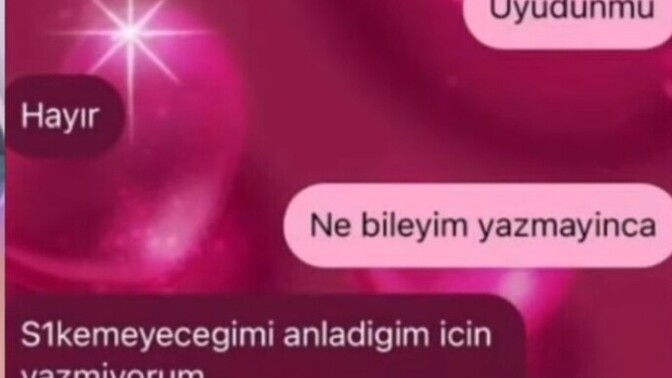 Sizin de sosyal medyada ya da telefonda böyle saçma mesajlar aldığınız oluyor mu?