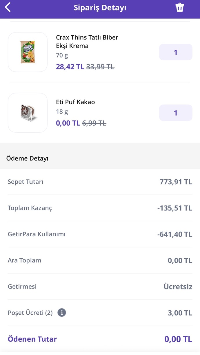 Getir finans kampanyasını yaptınız mı?