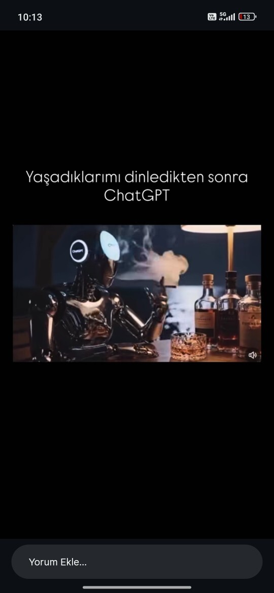 Chatgbt ile dertlesiyormusunuz?