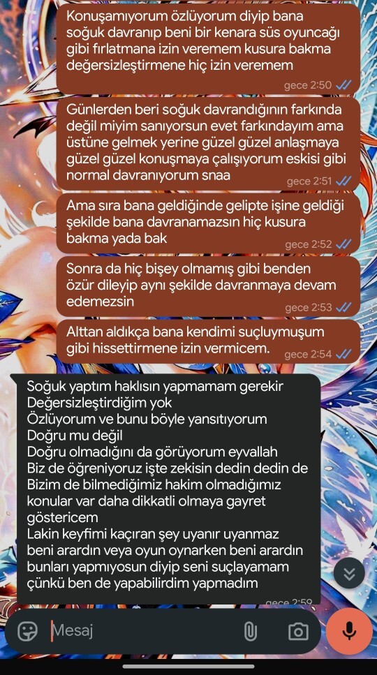 Sevgiliden gelen sürekli hakaret ve küfre katlanmalı mıyım yoksa direkt bitirmeli miyim?