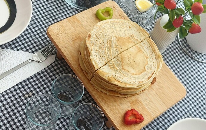 Krep yaptım, nasıl olmuş🥞?