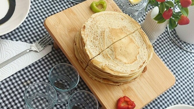 Krep yaptım, nasıl olmuş🥞?