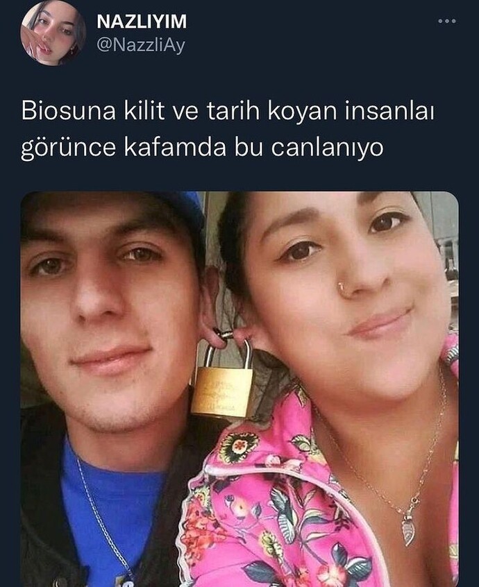 Profilinize hiç kilit, kalp stikerleri koydunuz mu?