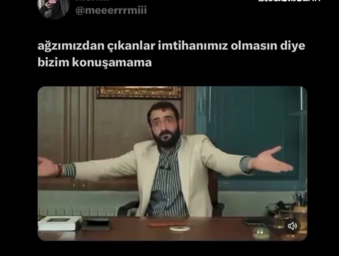 Ağzınızdan çıkanlara çok dikkat etmeye çalışırmısınız?