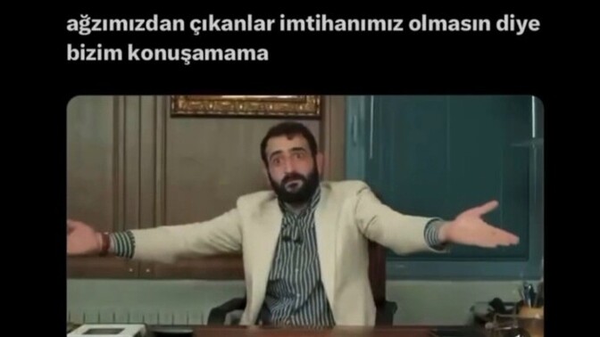 Ağzınızdan çıkanlara çok dikkat etmeye çalışırmısınız?