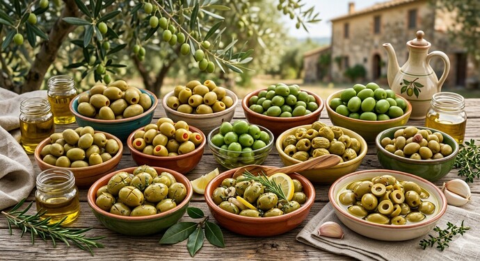 Siz yeşil veya siyah zeytin seviyor musunuz?
