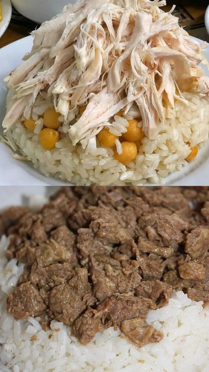 Pilav en iyi tavukla mı etle mi güzel olur?