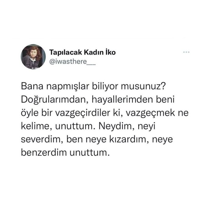 İnsan kendi benliğini kaybederse, onu geri kazanmak mümkün mü sizce?