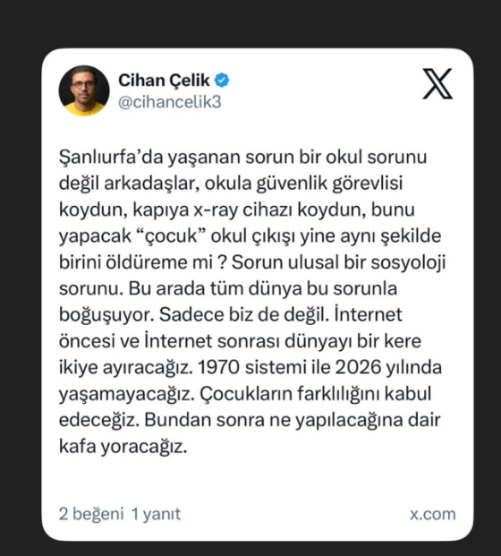 2 gündür okullarımıza yapılan saldıralar hakkında düşünceleriniz nelerdir, bunlara nasıl önlemler alınmalıdır?