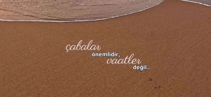 Çaba mı önemli, vaat mi?